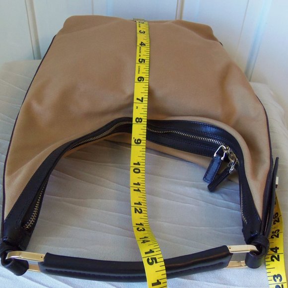 Gucci Sherry Line Shoulder Bag Canvas Leather - Picture 15 of 16